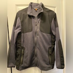 Eddie Bauer Sport full zip sweater fleece Men’s Size L